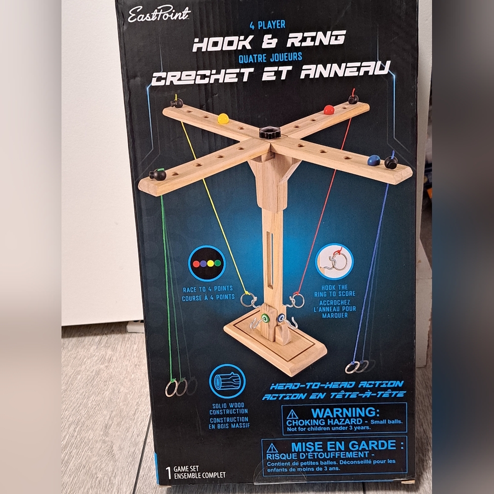 Brand New EastPoint Hook & Ring Game Set